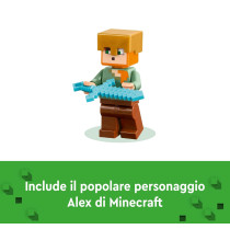 Lego Minecraft - L’Armeria - Lego 21252  Autentico giocattolo da gaming 203pz Anni 7+ Lego Minecraft - L’Armeria - Lego 21252  Autentico giocattolo da gaming 203pz Anni 7+