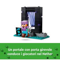 Lego Minecraft - L’Armeria - Lego 21252  Autentico giocattolo da gaming 203pz Anni 7+ Lego Minecraft - L’Armeria - Lego 21252  Autentico giocattolo da gaming 203pz Anni 7+
