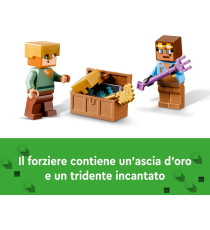 Lego Minecraft - L’Armeria - Lego 21252  Autentico giocattolo da gaming 203pz Anni 7+ Lego Minecraft - L’Armeria - Lego 21252  Autentico giocattolo da gaming 203pz Anni 7+