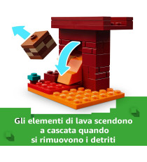 Lego Minecraft - Battaglia sul ponte del Nether - Lego 21266 99pz Anni 6+ Lego Minecraft - Battaglia sul ponte del Nether - Lego 21266 99pz Anni 6+