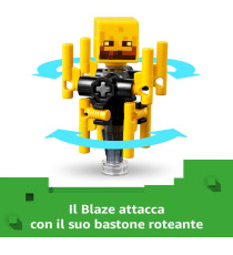 Lego Minecraft - Battaglia sul ponte del Nether - Lego 21266 99pz Anni 6+ Lego Minecraft - Battaglia sul ponte del Nether - Lego 21266 99pz Anni 6+