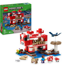 Lego Minecraft - La casa del Mooshroom - Lego 21270 Gioco di ruolo con tanti personaggi Minecraft 500pz Anni 8+ Lego Minecraft - La casa del Mooshroom - Lego 21270 Gioco di ruolo con tanti personaggi Minecraft 500pz Anni 8+