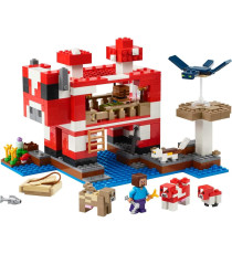 Lego Minecraft - La casa del Mooshroom - Lego 21270 Gioco di ruolo con tanti personaggi Minecraft 500pz Anni 8+ Lego Minecraft - La casa del Mooshroom - Lego 21270 Gioco di ruolo con tanti personaggi Minecraft 500pz Anni 8+