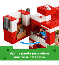 Lego Minecraft - La casa del Mooshroom - Lego 21270 Gioco di ruolo con tanti personaggi Minecraft 500pz Anni 8+ Lego Minecraft - La casa del Mooshroom - Lego 21270 Gioco di ruolo con tanti personaggi Minecraft 500pz Anni 8+