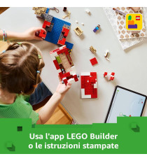 Lego Minecraft - La casa del Mooshroom - Lego 21270 Gioco di ruolo con tanti personaggi Minecraft 500pz Anni 8+ Lego Minecraft - La casa del Mooshroom - Lego 21270 Gioco di ruolo con tanti personaggi Minecraft 500pz Anni 8+