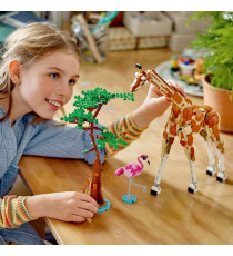 Lego Creator 3 in 1 - Animali del safari - Lego 31150 Giraffa e Fenicottero in 2 Gazzelle o in Leone e Farfalla 780pz Anni 9+ Lego Creator 3 in 1 - Animali del safari - Lego 31150 Giraffa e Fenicottero in 2 Gazzelle o in Leone e Farfalla 780pz Anni 9+