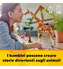 Lego Creator 3 in 1 - Animali del safari - Lego 31150 Giraffa e Fenicottero in 2 Gazzelle o in Leone e Farfalla 780pz Anni 9+ Lego Creator 3 in 1 - Animali del safari - Lego 31150 Giraffa e Fenicottero in 2 Gazzelle o in Leone e Farfalla 780pz Anni 9+