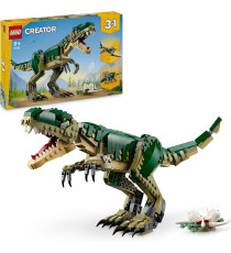 Lego Creator 3 in 1 - T. rex - Lego 31151 3 Modellini Snodabili come T. Rex, Triceratopo o Pterodattilo 626pz Anni 9+ Lego Creator 3 in 1 - T. rex - Lego 31151 3 Modellini Snodabili come T. Rex, Triceratopo o Pterodattilo 626pz Anni 9+