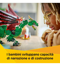 Lego Creator 3 in 1 - Drago medievale - Lego 31161 Si trasforma in Drago,Serpente Marino o in Fenice 715pz Anni 9+ Lego Creator 3 in 1 - Drago medievale - Lego 31161 Si trasforma in Drago,Serpente Marino o in Fenice 715pz Anni 9+