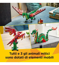 Lego Creator 3 in 1 - Drago medievale - Lego 31161 Si trasforma in Drago,Serpente Marino o in Fenice 715pz Anni 9+ Lego Creator 3 in 1 - Drago medievale - Lego 31161 Si trasforma in Drago,Serpente Marino o in Fenice 715pz Anni 9+
