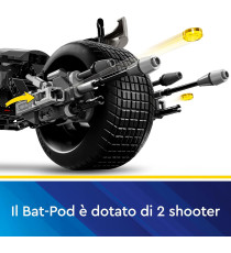 Lego Dc Batman - Personaggio costruibile di Batman con Bat-Pod - Lego 76273 dal film da Il Cavaliere Oscuro Anni 12+ 713pz Lego Dc Batman - Personaggio costruibile di Batman con Bat-Pod - Lego 76273 dal film da Il Cavaliere Oscuro Anni 12+ 713pz