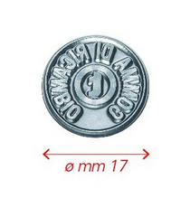Gomma di ricambio rotonda diametro 17mm personalizzabile per timbro autoinchiostrante o manuale max 3 righe alta qualità Gomma di ricambio rotonda diametro 17mm personalizzabile per timbro autoinchiostrante o manuale max 3 righe alta qualità