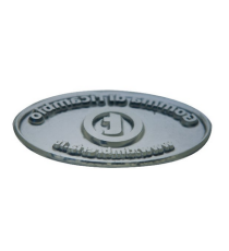 Gomma di ricambio ovale 28x44mm personalizzabile per timbro autoinchiostrante o manuale max 5 righe alta qualità Gomma di ricambio ovale 28x44mm personalizzabile per timbro autoinchiostrante o manuale max 5 righe alta qualità