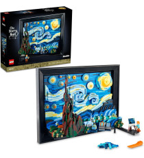 Lego Ideas - Vincent van Gogh - Notte stellata - Lego 21333 Riproduzione 3D 2313pz Anni 18+ Lego Ideas - Vincent van Gogh - Notte stellata - Lego 21333 Riproduzione 3D 2313pz Anni 18+