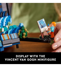 Lego Ideas - Vincent van Gogh - Notte stellata - Lego 21333 Riproduzione 3D 2313pz Anni 18+ Lego Ideas - Vincent van Gogh - Notte stellata - Lego 21333 Riproduzione 3D 2313pz Anni 18+