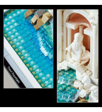 Lego Architecture - Fontana di Trevi - Lego 21062 con Facciata di Palazzo Poli e Sculture Anni 18+ 1880pz Lego Architecture - Fontana di Trevi - Lego 21062 con Facciata di Palazzo Poli e Sculture Anni 18+ 1880pz