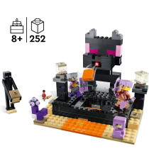 Lego Minecraft - The End Arena - Lego 21180 Introvabile Lava, Ender Drago e Enderman ANNI 8+ 252pz Lego Minecraft - The End Arena - Lego 21180 Introvabile Lava, Ender Drago e Enderman ANNI 8+ 252pz