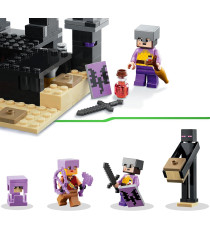 Lego Minecraft - The End Arena - Lego 21180 Introvabile Lava, Ender Drago e Enderman ANNI 8+ 252pz Lego Minecraft - The End Arena - Lego 21180 Introvabile Lava, Ender Drago e Enderman ANNI 8+ 252pz