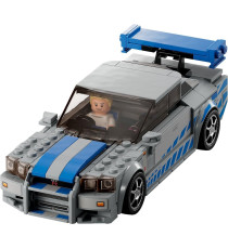 Lego Speed Champions - 2 Fast 2 Furious Nissan Skyline GT-R (R34) - Lego 76917 con Minifigure del Pilota 319pz Anni 9+ Lego Speed Champions - 2 Fast 2 Furious Nissan Skyline GT-R (R34) - Lego 76917 con Minifigure del Pilota 319pz Anni 9+