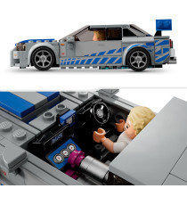 Lego Speed Champions - 2 Fast 2 Furious Nissan Skyline GT-R (R34) - Lego 76917 con Minifigure del Pilota 319pz Anni 9+ Lego Speed Champions - 2 Fast 2 Furious Nissan Skyline GT-R (R34) - Lego 76917 con Minifigure del Pilota 319pz Anni 9+