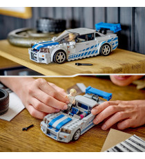 Lego Speed Champions - 2 Fast 2 Furious Nissan Skyline GT-R (R34) - Lego 76917 con Minifigure del Pilota 319pz Anni 9+ Lego Speed Champions - 2 Fast 2 Furious Nissan Skyline GT-R (R34) - Lego 76917 con Minifigure del Pilota 319pz Anni 9+