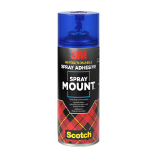 Adesivo Spray Mount - riposizionabile - 400 ml - trasparente - 3M Adesivo Spray Mount - riposizionabile - 400 ml - trasparente - 3M