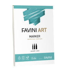 Blocco collato Marker - A4 - 70 gr - 50 fogli - Favini Art Blocco collato Marker - A4 - 70 gr - 50 fogli - Favini Art