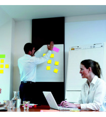 Blocco da parete Super Sticky - 559RP - 63,5 x 77,5 cm - carta riciclata - bianco - 30 fogli - Post-it Blocco da parete Super Sticky - 559RP - 63,5 x 77,5 cm - carta riciclata - bianco - 30 fogli - Post-it