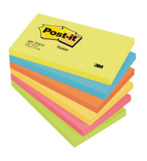 Blocco foglietti Colori Energy - 655-TFEN - 76 x 127 mm - 72 gr - colori assortiti - 100 fogli - Post-it