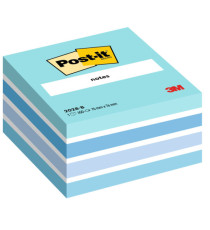 Blocco foglietti Cubo - 2028-B - 76 x 76 mm - 72 gr - colori assortiti - 450 fogli - Post-it Blocco foglietti Cubo - 2028-B - 76 x 76 mm - 72 gr - colori assortiti - 450 fogli - Post-it