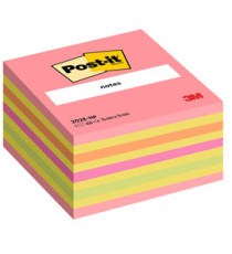 Blocco foglietti Cubo - 2028-NP - 76 x 76 mm - 72 gr - colori assortiti - 450 fogli - Post-it Blocco foglietti Cubo - 2028-NP - 76 x 76 mm - 72 gr - colori assortiti - 450 fogli - Post-it