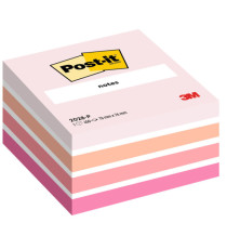 Blocco foglietti Cubo - 2028-P - 76 x 76 mm - 72 gr - colori assortiti - 450 fogli - Post-it