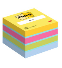 Blocco foglietti Minicubo - 2051-U - 51 x 51 mm - 72 gr - colori assortiti - 400 fogli - Post-it