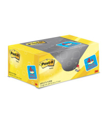 Blocco foglietti Post-it - 653CY-VP20 - 38 x 51 mm - 72 gr -  giallo Canary - Post-it - conf. 20 blocchi