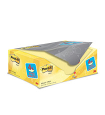 Blocco foglietti Post-it - 655CY-VP20 - 76 x 127 mm - 72 gr - giallo Canary - Post-it - conf. 20 blocchi