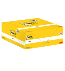Blocco foglietti Post-it Notes - 653-CY-VP24 - 38 x 51 mm - giallo Canary - 100 fogli - Post-it - conf. 24 blocchi