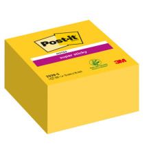 Blocco foglietti Post-it Super Sticky - 2028-S - 76 x 76 mm - giallo oro - 350 fogli - Post-it Blocco foglietti Post-it Super Sticky - 2028-S - 76 x 76 mm - giallo oro - 350 fogli - Post-it