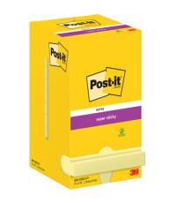 Blocco foglietti Super Sticky - 654-12SS-CY - 76 x 76 mm - giallo Canary - 90 fogli - Post-it Blocco foglietti Super Sticky - 654-12SS-CY - 76 x 76 mm - giallo Canary - 90 fogli - Post-it