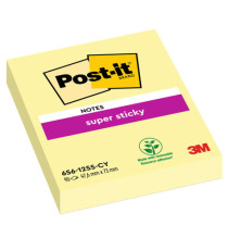 Blocco foglietti Super Sticky - 656-12SS-CY-EU - 47,6 x 76 mm - giallo Canary - 90 fogli - Post-it Blocco foglietti Super Sticky - 656-12SS-CY-EU - 47,6 x 76 mm - giallo Canary - 90 fogli - Post-it