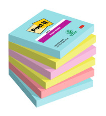 Blocco Post-it Super Sticky - 654-6SS-COS - 76 x 76 mm - colori Cosmic - 90 fogli - Post-it - conf. 6 pezzi Blocco Post-it Super Sticky - 654-6SS-COS - 76 x 76 mm - colori Cosmic - 90 fogli - Post-it - conf. 6 pezzi