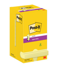 Blocco Post-it Super Sticky Z Notes - R330-123SS-CY - 76 x 76 mm - giallo Canary - 90 fogli - Post-it Blocco Post-it Super Sticky Z Notes - R330-123SS-CY - 76 x 76 mm - giallo Canary - 90 fogli - Post-it