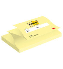 Blocco Post-it Super Sticky Z Notes - R350 - 76 x 127 mm - giallo Canary - 100 fogli - Post-it Blocco Post-it Super Sticky Z Notes - R350 - 76 x 127 mm - giallo Canary - 100 fogli - Post-it