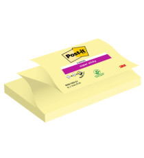 Blocco Post-it Super Sticky Z Notes - R350-123SS-CY - 76 x 127 mm - giallo Canary - 90 fogli - Post-it Blocco Post-it Super Sticky Z Notes - R350-123SS-CY - 76 x 127 mm - giallo Canary - 90 fogli - Post-it