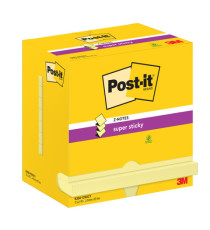 Blocco Post-it Super Sticky Z Notes - R350-123SS-CY - 76 x 127 mm - giallo Canary - 90 fogli - Post-it Blocco Post-it Super Sticky Z Notes - R350-123SS-CY - 76 x 127 mm - giallo Canary - 90 fogli - Post-it