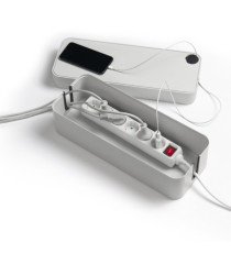 Box Cavoline L contenitore - per cavi e multipresa 5 entrate - Durable