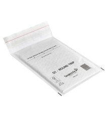 Busta imbottita Mail Lite Round Trip - andata/ritorno - D (18 x 26 cm) - Sealed Air - conf. 100 pezzi Busta imbottita Mail Lite Round Trip - andata/ritorno - D (18 x 26 cm) - Sealed Air - conf. 100 pezzi