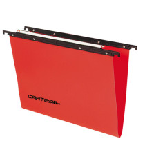 Cartella sospesa Cartesio PP - cassetto - PPL - interasse 39,5 cm - fondo V - 37 x 25 cm - colori assortiti - Bertesi Cartella sospesa Cartesio PP - cassetto - PPL - interasse 39,5 cm - fondo V - 37 x 25 cm - colori assortiti - Bertesi