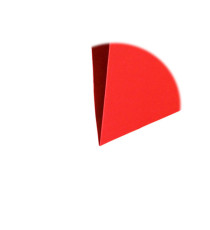 Cartella sospesa Joker - cassetto - interasse 33 cm - fondo V - 31,3 x 25 cm - rosso - Bertesi