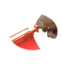 Cartella sospesa Joker - cassetto - interasse 33 cm - fondo V - 31,3 x 25 cm - rosso - Bertesi