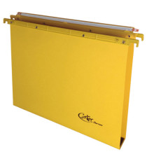 Cartella sospesa Joker - cassetto - interasse 39 cm - fondo U - 37 x 25 cm - giallo - Bertesi